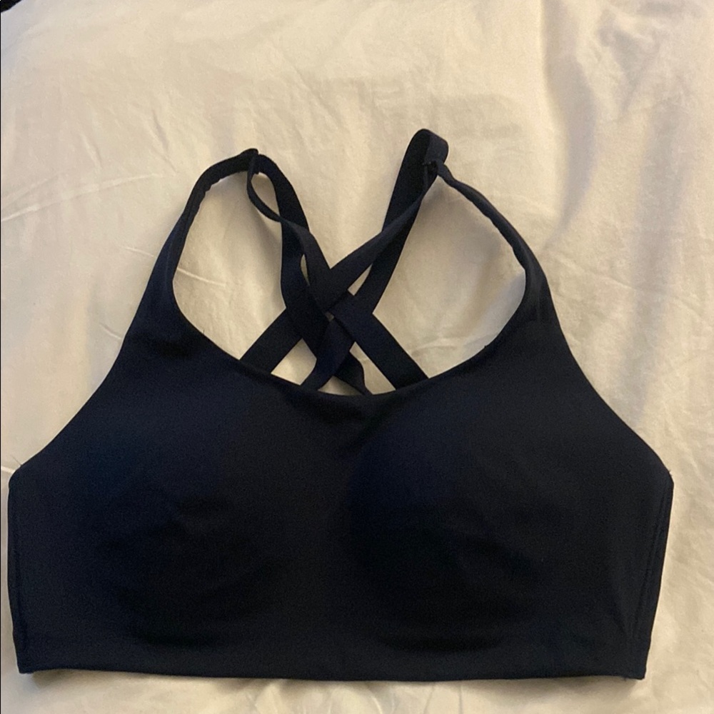 lululemon athletica Navy Crossback Sports Bra